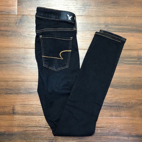 High Waist American Eagle Jeggings - Picture 4 of 4